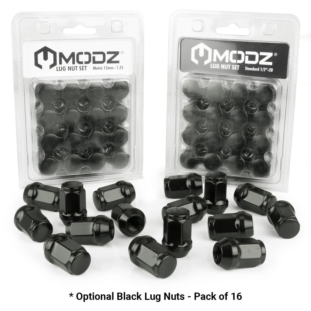 MODZ® 14" Maverick Matte Gunmetal Wheels & Street Tires Combo
