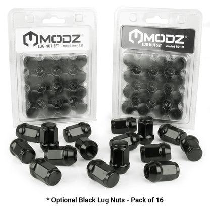 MODZ® 14" Maverick Matte Gunmetal Wheels & Street Tires Combo