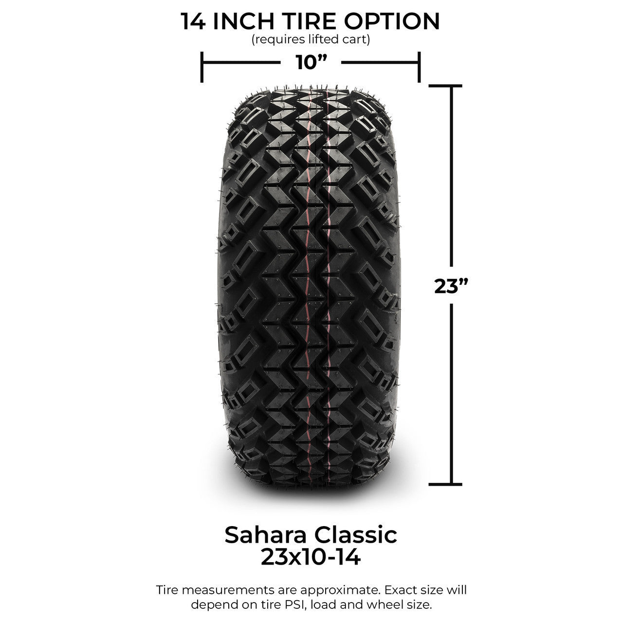 MODZ® 14" Blitz Matte Bronze Wheels & Off-Road Tires Combo