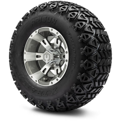 MODZ® 10" Ambush Gunmetal Wheels & Off-Road Tires Combo