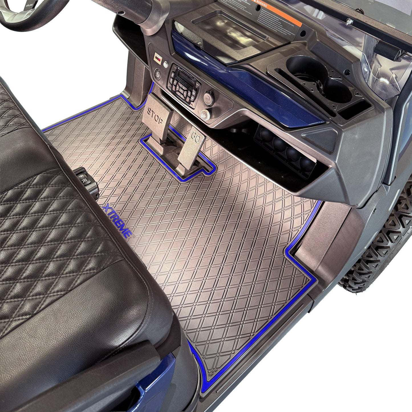 Xtreme Floor Mats for Atlas Atlas - Black/Blue