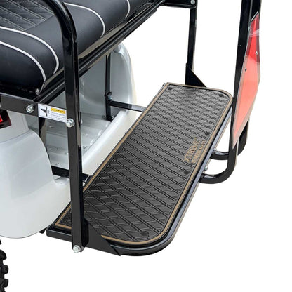 Xtreme Rear Floor Mat for Genesis 150 / Mach 1 Rear Seat Kit  - Black/White