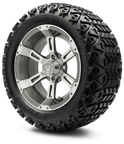 MODZ® 14" Ambush Gunmetal Wheels & Off-Road Tires Combo