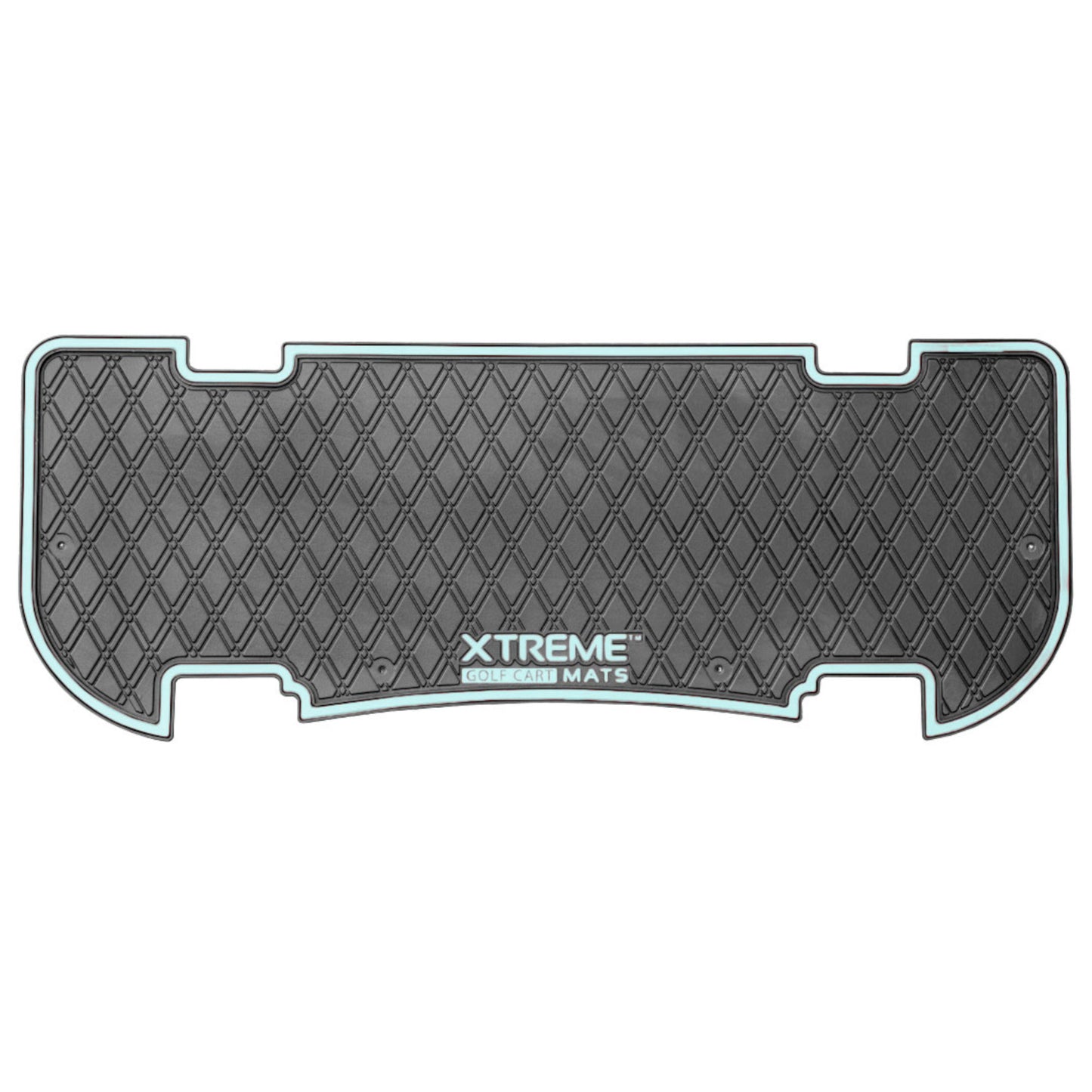 Xtreme Floor Mats for MadJax XSeries X2, X4 Rear Seat Mat - Black/Sea Storm Blue