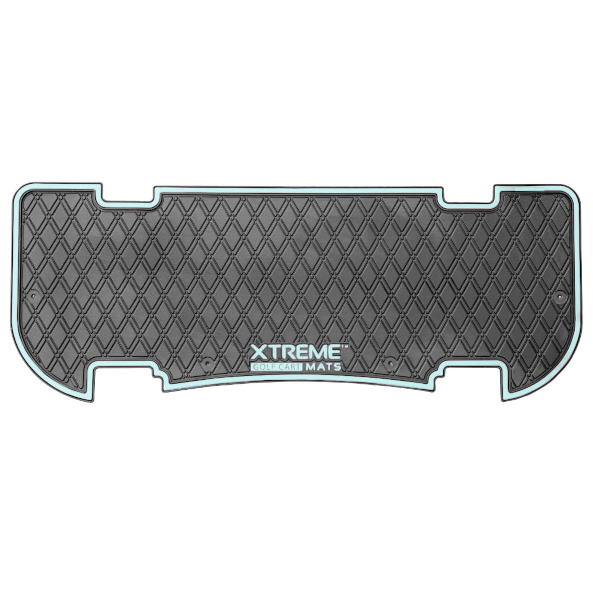 Xtreme Floor Mats for MadJax XSeries X2, X4 Rear Seat Mat - Black/Sea Storm Blue