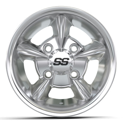 10'' GTW® Godfather Chrome Wheel