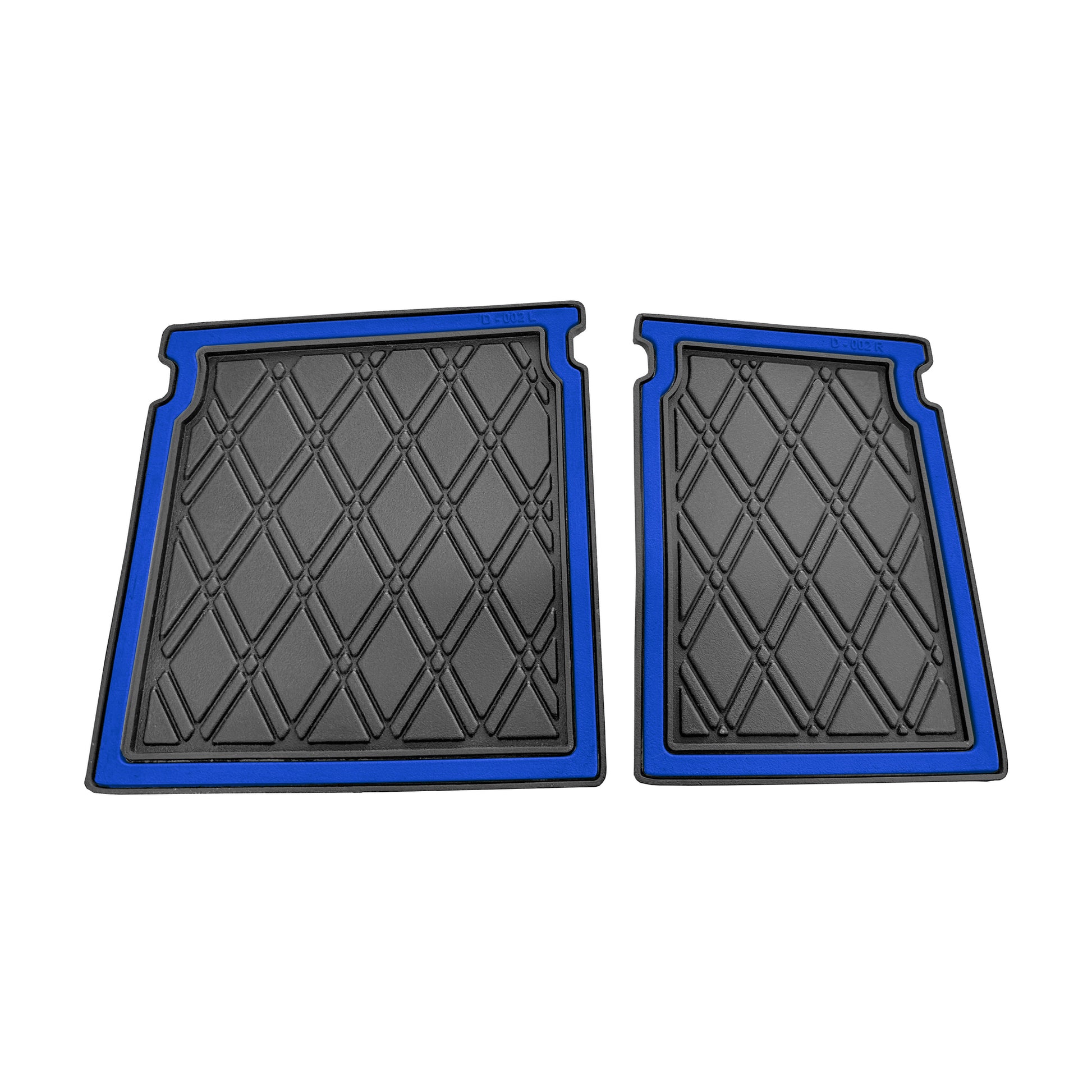 Xtreme Dash Mats for EZGO RXV 2008-2023 - Black/Blue