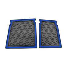 Xtreme Dash Mats for EZGO RXV 2008-2023 - Black/Blue