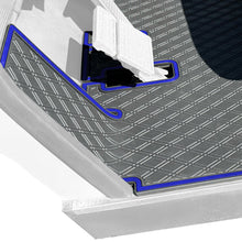 Xtreme Floor Mats for Yamaha G19-G22 - Black/Blue