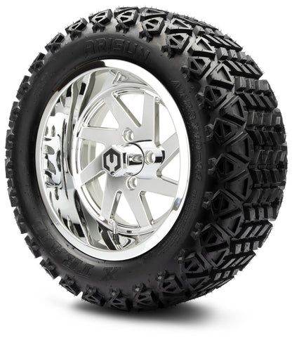 MODZ® 14" Fury Chrome Wheels & Off-Road Tires Combo