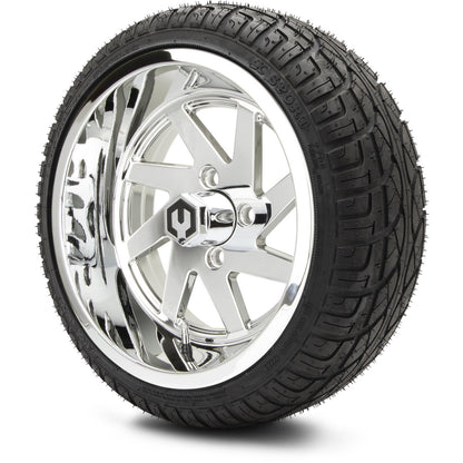 MODZ® 14" Fury Chrome Wheels & Street Tires Combo
