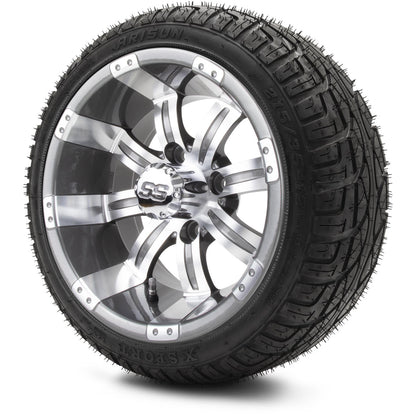 MODZ® 12" Tempest Gunmetal Wheels & Street Tires Combo