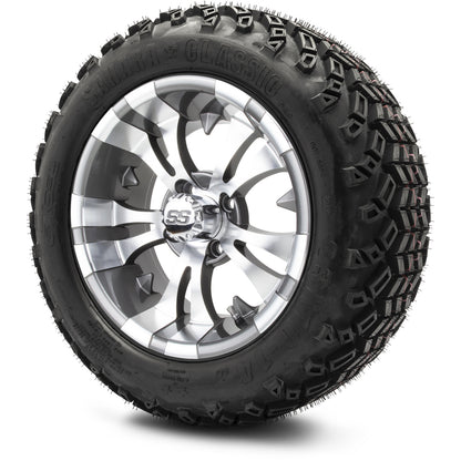 MODZ® 14" Vampire Gunmetal Wheels & Off-Road Tires Combo