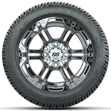 Set of (4) 12 in GTW Specter Wheels with 215/40-12 Excel Classic Street Tires