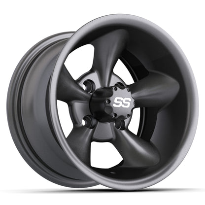 12'' GTW® Godfather Matte Gray Wheel