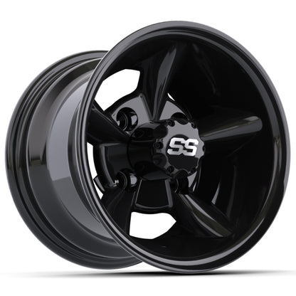 10'' GTW® Godfather Black Wheel
