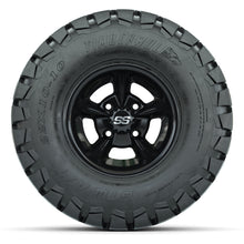 GTW Godfather Black 10 in Wheels with 22x10-10 Timberwolf All-Terrain Tires – Full Set