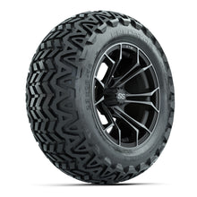 GTW Spyder Matte Grey 14 in Wheels with 23x10-14 GTW Predator All-Terrain Tires – Full Set