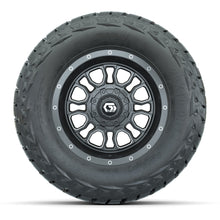 GTW® Volt Gunmetal 12 in Wheels with 23x10-R12 Maverick All-Terrain Tires – Full Set