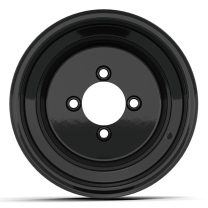10'' Matte Black Steel Wheel (3:5 Offset)