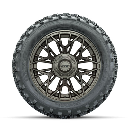 GTW Stellar Matte Bronze 14 in Wheels with 23x10.00-14 Rogue All Terrain Tires - Full Set