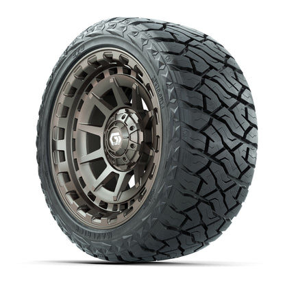 GTW Barricade Satin Bronze 14 in Wheels with 23x10.00-R14 Maverick All-Terrain Tires – Full Set