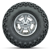 GTW Godfather Chrome 10 in Wheels with 22x11-10 Predator All-Terrain Tires – Full Set