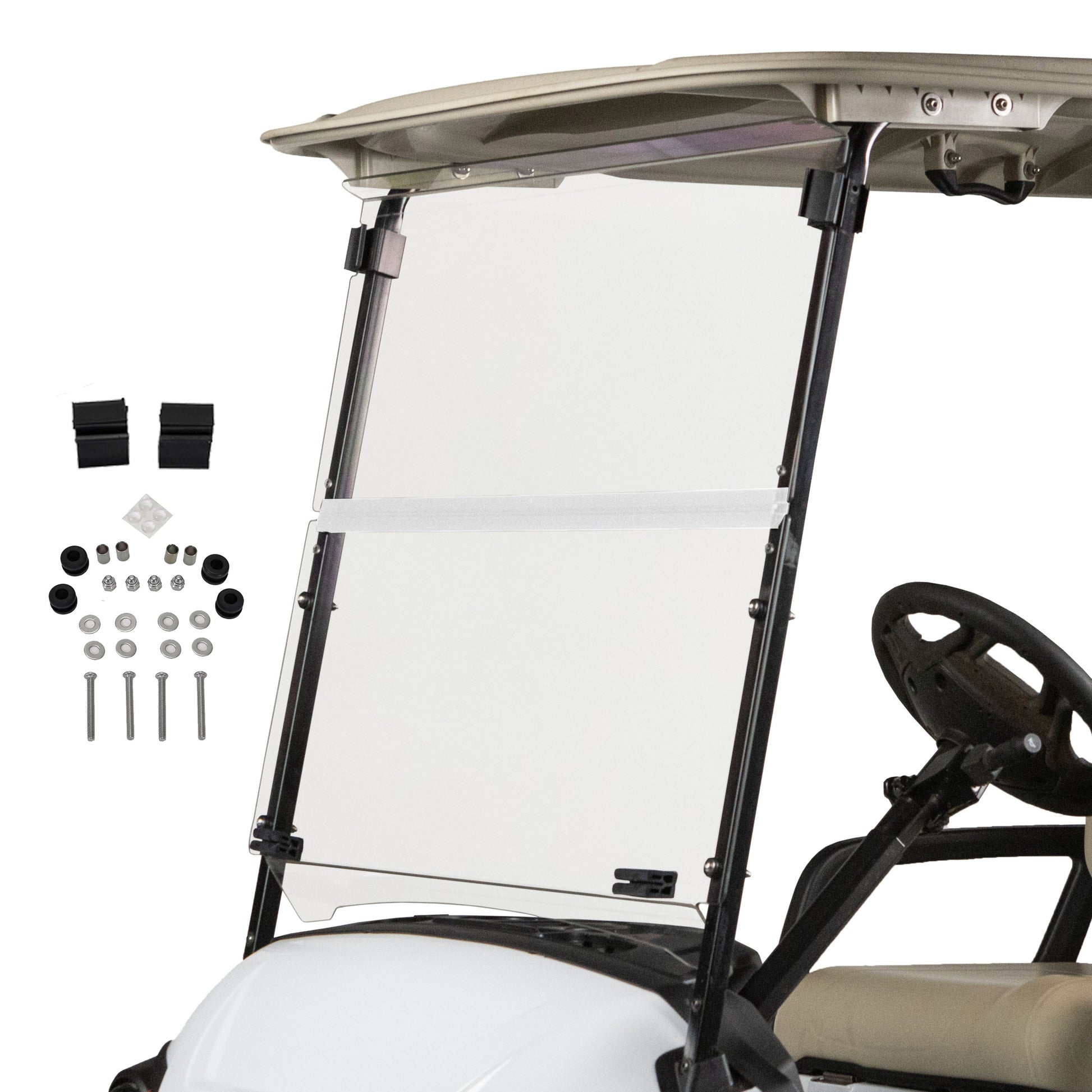 RedDot Yamaha Drive2 Clear Impact Resistant Folding Windshield (Years 2017-Up)