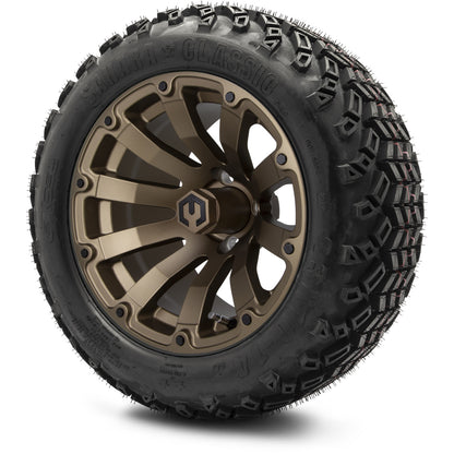 MODZ® 14" Bomber Matte Bronze Wheels & Off-Road Tires Combo