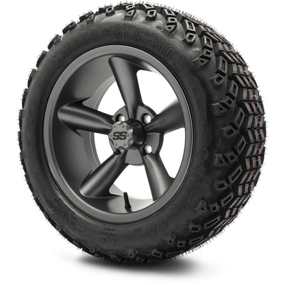 MODZ® 14" Godfather Gunmetal Wheels & Off-Road Tires Combo