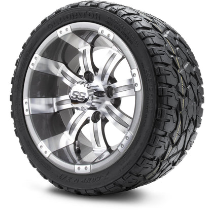 MODZ® 12" Tempest Gunmetal Wheels & Off-Road Tires Combo