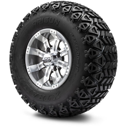 MODZ® 10" Tempest Gunmetal Wheels & Off-Road Tires Combo