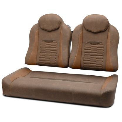 MODZ® FS3 FRONT SEAT FOR CLUB CAR & EZGO - BROWN BASE