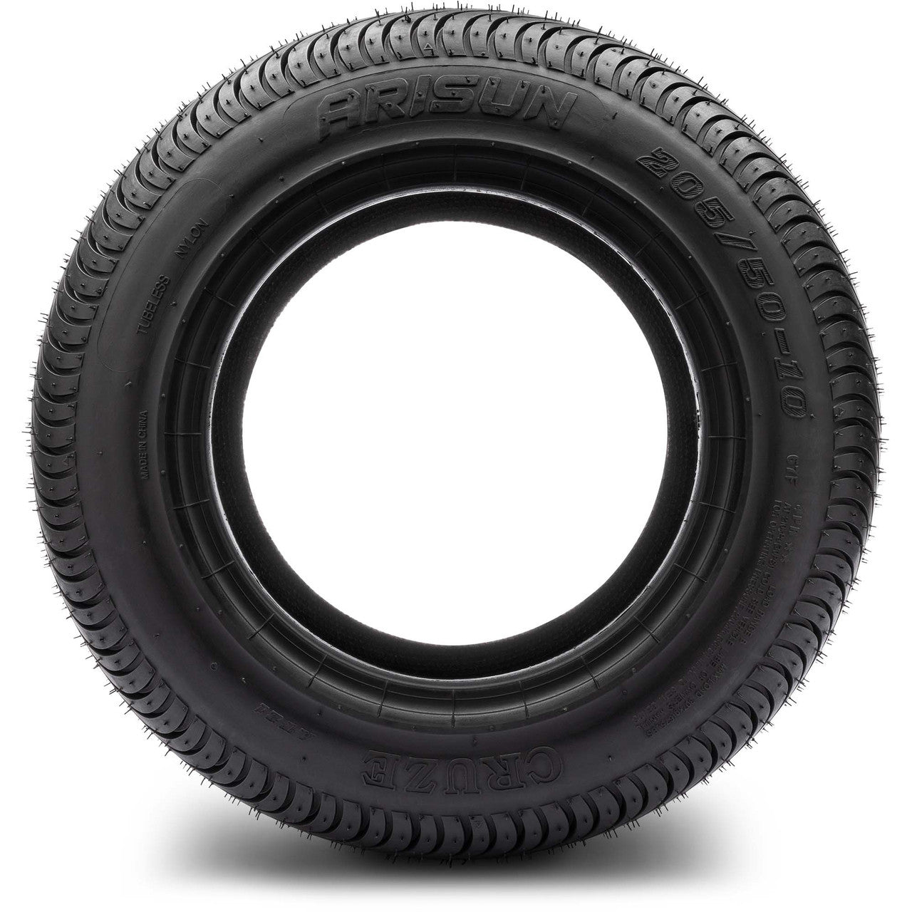 Arisun Cruze Street Golf Cart Tire 205/50-10