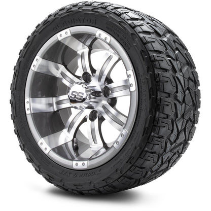 MODZ® 12" Tempest Gunmetal Wheels & Off-Road Tires Combo