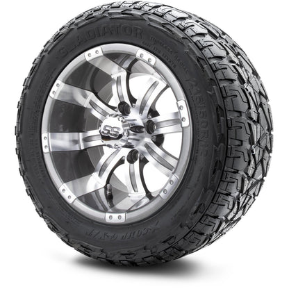 MODZ® 12" Tempest Gunmetal Wheels & Off-Road Tires Combo