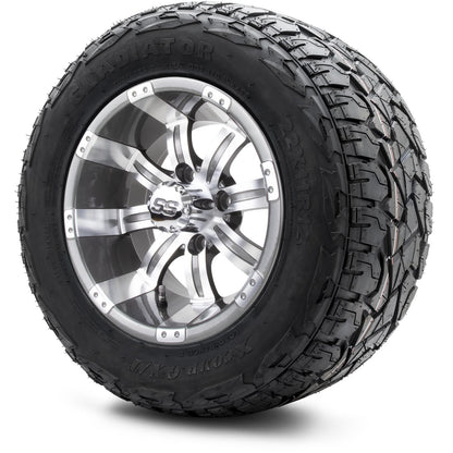 MODZ® 12" Tempest Gunmetal Wheels & Off-Road Tires Combo