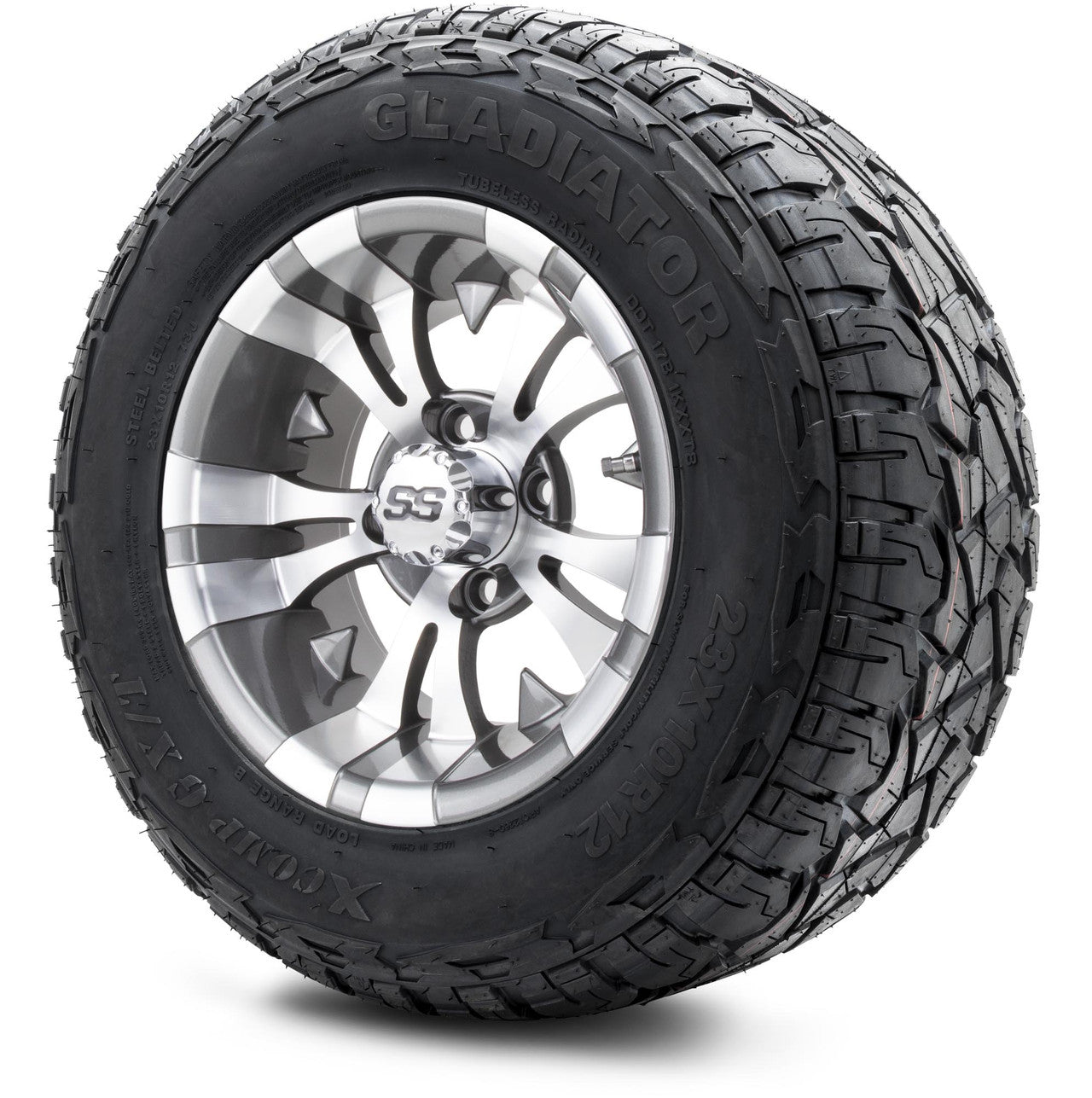 MODZ® 12" Vampire Gunmetal Wheels & Off-Road Tires Combo
