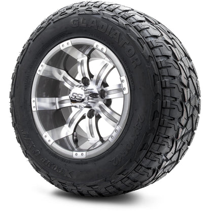 MODZ® 12" Tempest Gunmetal Wheels & Off-Road Tires Combo
