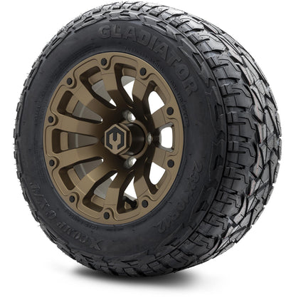 MODZ® 12" Bomber Matte Bronze Wheels & Off-Road Tires Combo
