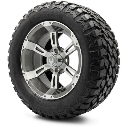 MODZ® 14" Ambush Gunmetal Wheels & Off-Road Tires Combo