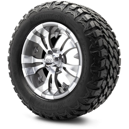 MODZ® 14" Vampire Gunmetal Wheels & Off-Road Tires Combo