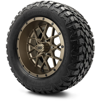 MODZ® 14" Vortex Matte Bronze Wheels & Off-Road Tires Combo