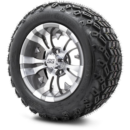 MODZ® 12" Vampire Gunmetal Wheels & Off-Road Tires Combo