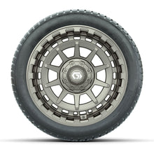 GTW® Barricade Satin Bronze 14 in Wheels with 205/30-14 Fusion Street Tires – Full Set