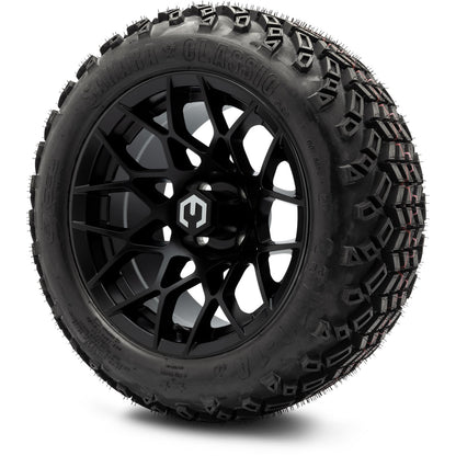 MODZ® 14" Blitz Matte Black Wheels & Off-Road Tires Combo