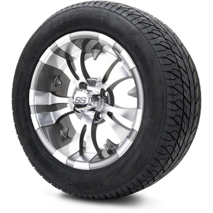 MODZ® 14" Vampire Gunmetal Wheels & Street Tires Combo