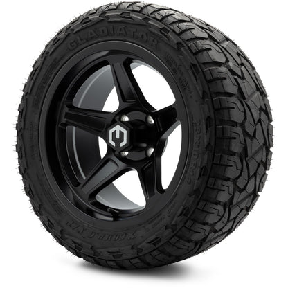 MODZ® 14" Drift Matte Black Wheels & Off-Road Tires Combo