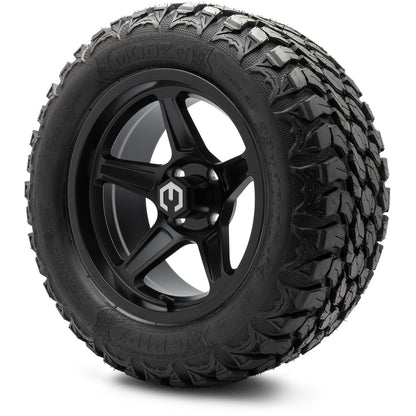 MODZ® 14" Drift Matte Black Wheels & Off-Road Tires Combo
