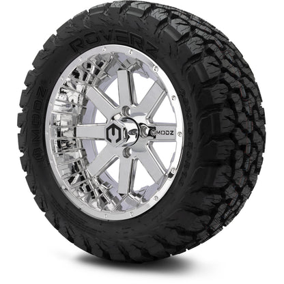 MODZ® 14" Assault Chrome Wheels & Off-Road Tires Combo